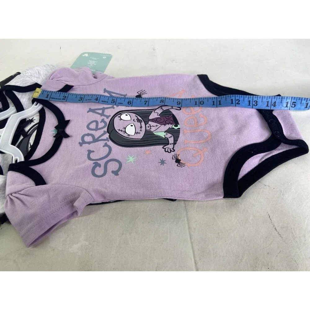 Disney Baby The Nightmare Before Christmas 3 Piece Bodysuit Set Girls 6 Months